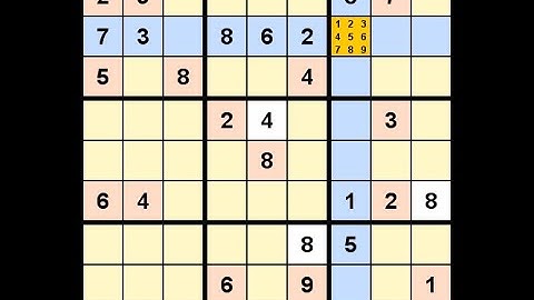 How to Solve Los Angeles Times Sudoku Expert November 15, 2021