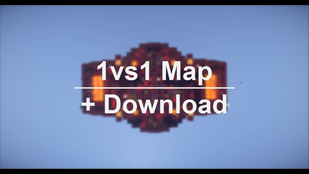 Minecraft Mini 1vs1 Map + Download - YouTube