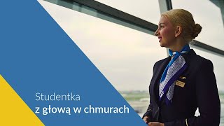 Studentka z głową w chmurach