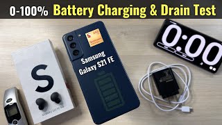 Samsung Galaxy S21 FE (Snapdragon 888) Battery Charging & Drain Test