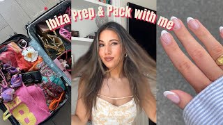 IBIZA PREP & PACK WITH ME 🌺🐚🥥🌴 | Monalisa Adlee