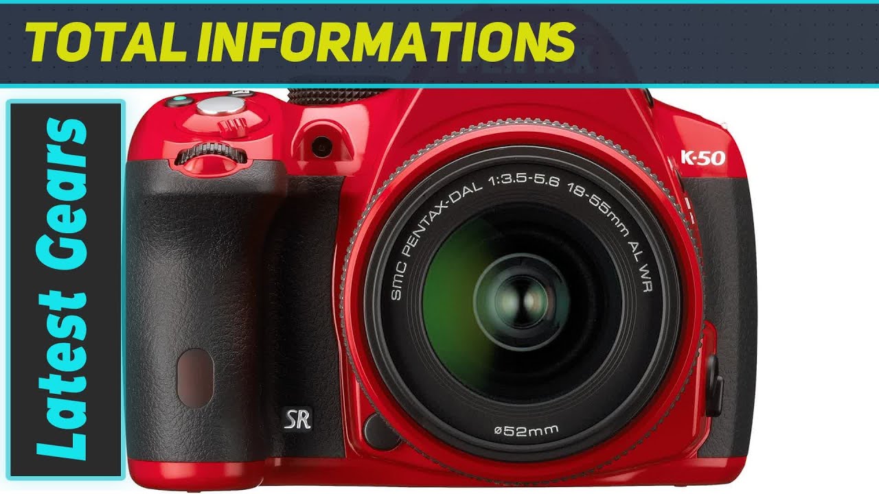 Pentax K-50 Kit Rouge + DAL 18-55 WR Review - YouTube