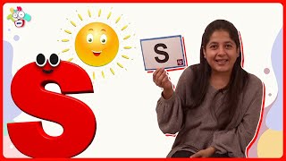 S for Sun | The Story of Letter S | Alphabet Story| Learn with Puntoon Kids | English Cartoon | #Abc