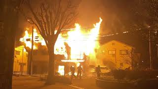 2022/03/25小倉北区黒住町火事２