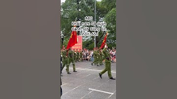 A80 Điều lệnh khối nam Sĩ quan Cảnh sát Công an nhân dân #a80 #a50 #lehoanghiep