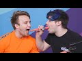 Shayne Topp and Damien Haas hacking off
