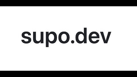 [VOD] Building a Social Media App EXCLUSIVELY for the Terminal 👾 | supo.dev (Part 1)