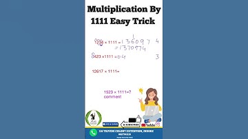 Multiplication Tricks | Multiplication Hacks| Multiplication Easy Tricks #mathstricks #shortsfeed