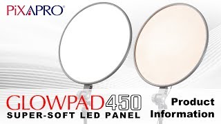 PIXAPRO GLOWPAD 450 Super-Soft LED Light Panel screenshot 1