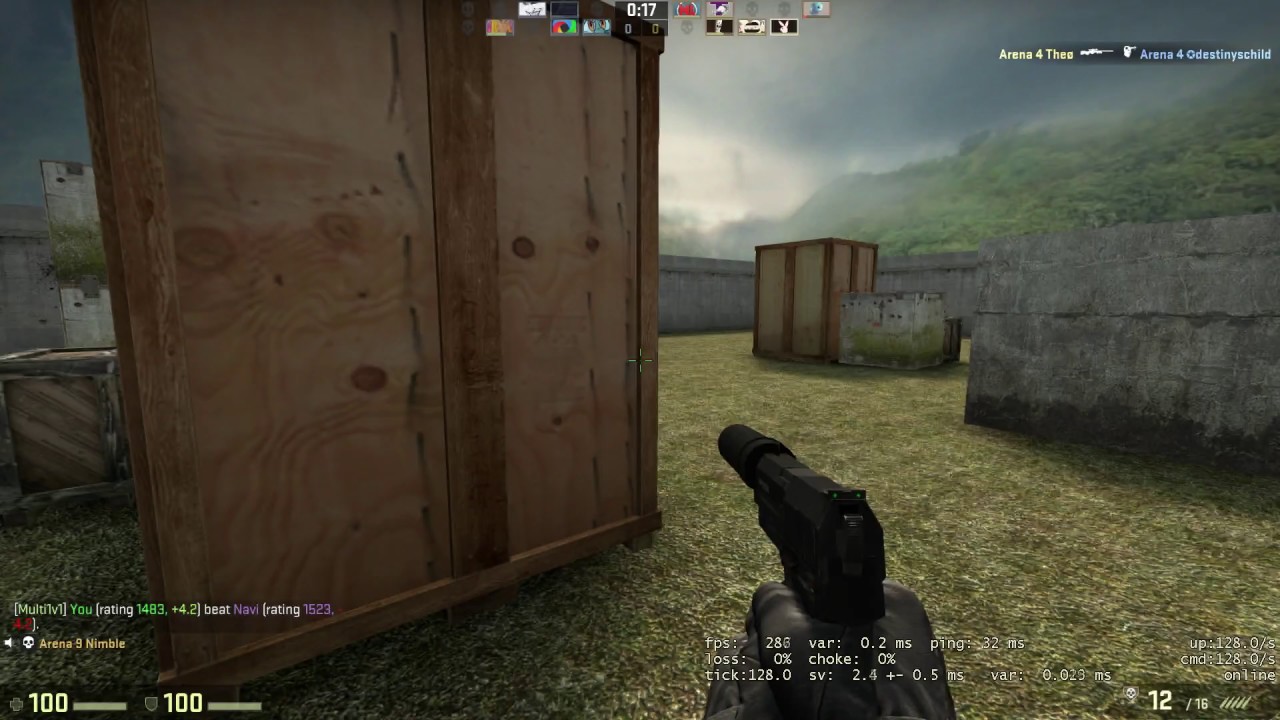 Damn! CS GO 4K plus some USP Ownage....