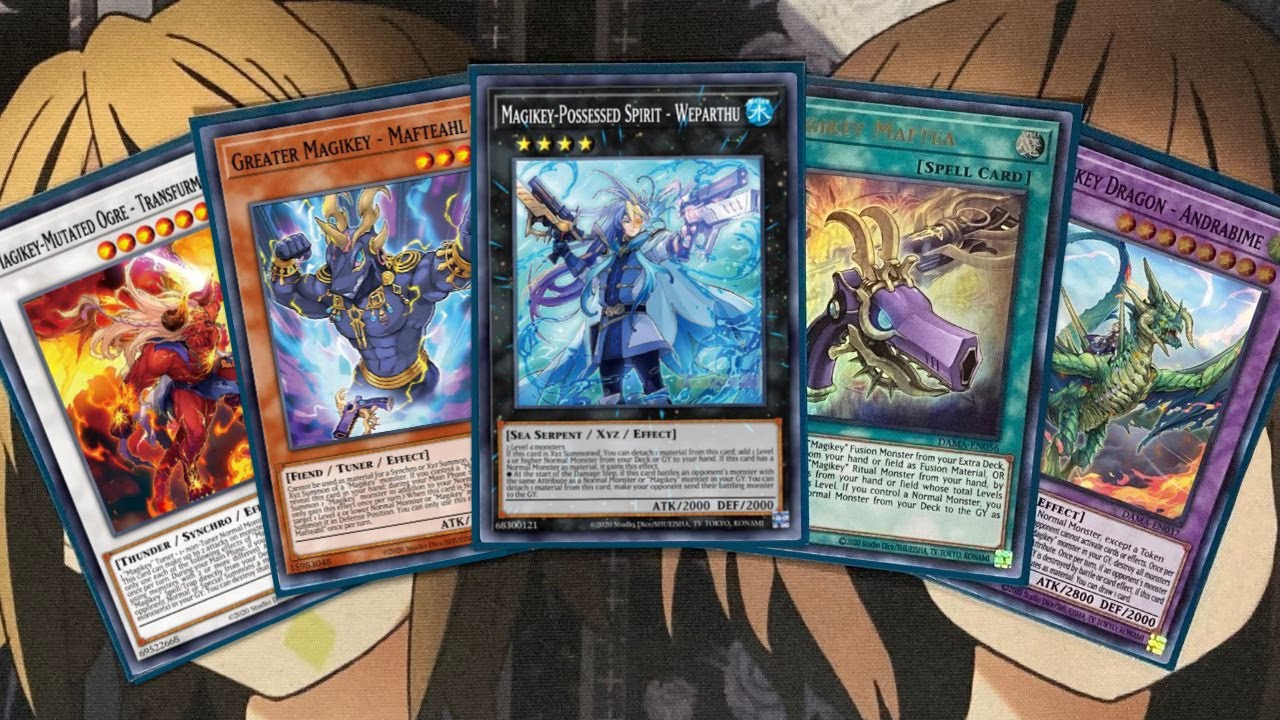 magikey yugioh deck build for Yu-Gi-Oh! Magikey Locking - Burst of
