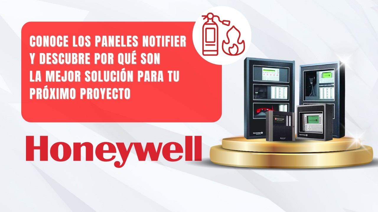 ⚡ NOTIFIER by Honeywell: la decisión inteligente en sistemas contra incendio.