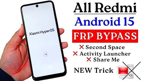 Redmi A4 14c poco c75 frp bypass new update 2025 Android 15 latest security frp bypass 2026 redmi A4