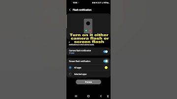 | How to turn on flash notification 💡|#tech #android #viral #shorts #notification #flash