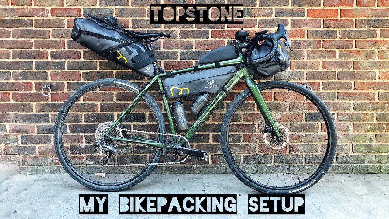 Stuff to take for bikepacking! And my setup on Cannondale TOPSTONE 