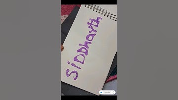 Siddharth🦋 #shortsvideo #shortsfeed #namewriting #trendingshorts #nameart #calligraphy #trending