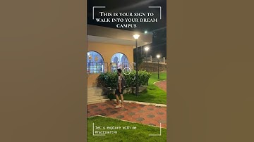 IISER TVM After Dark – Calm, Clean, & Comforting 🌙 #iat2025 #iisertvm