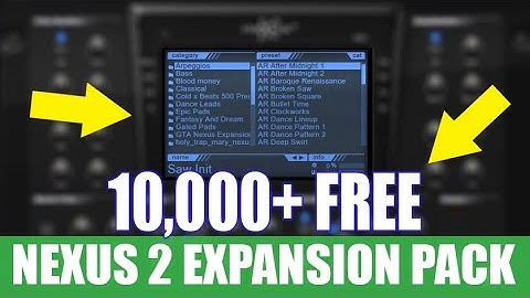 Nexus 2 Expansion Pack Download 10,000+ Preset Pack  | FL Studio 2024