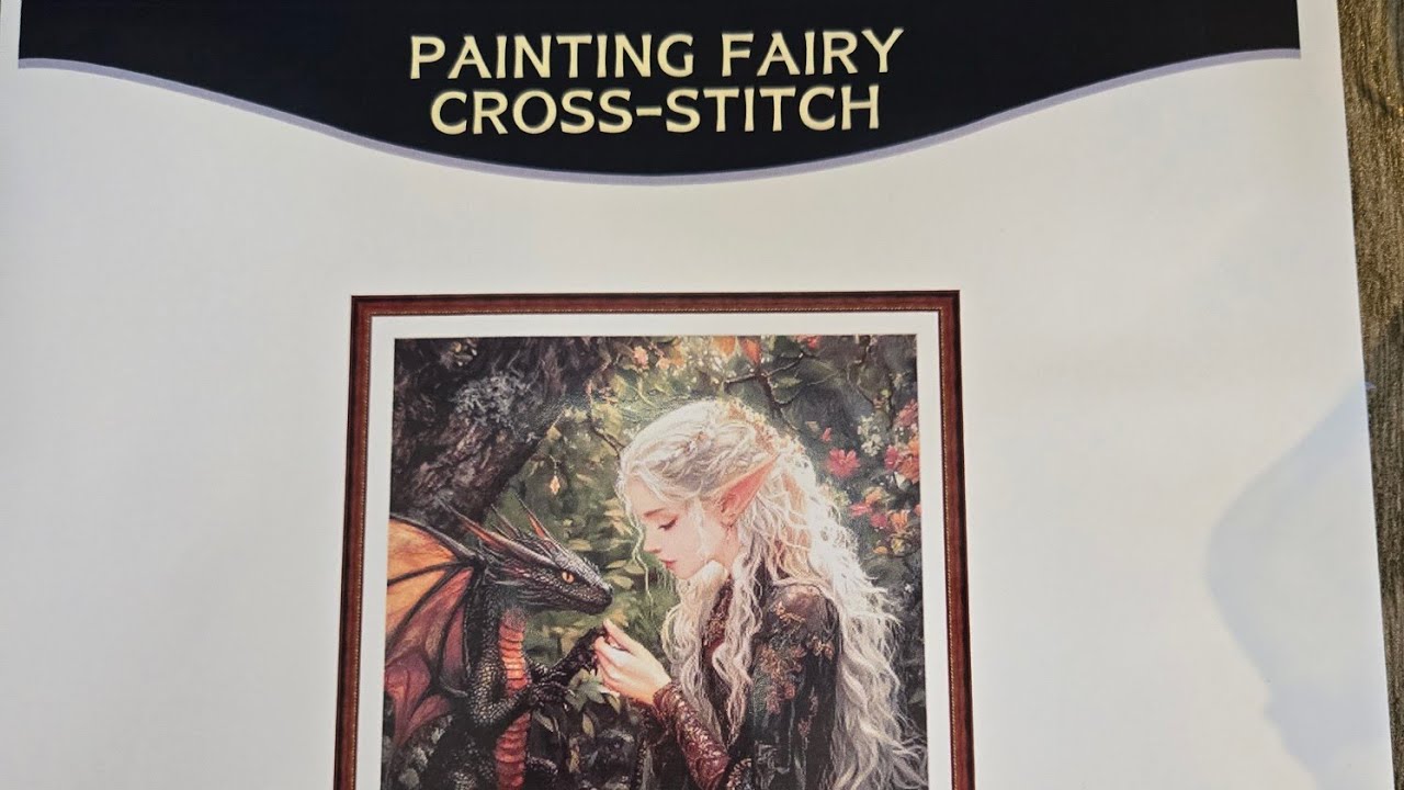 Новая картина «Фея» для вышивки крестом!