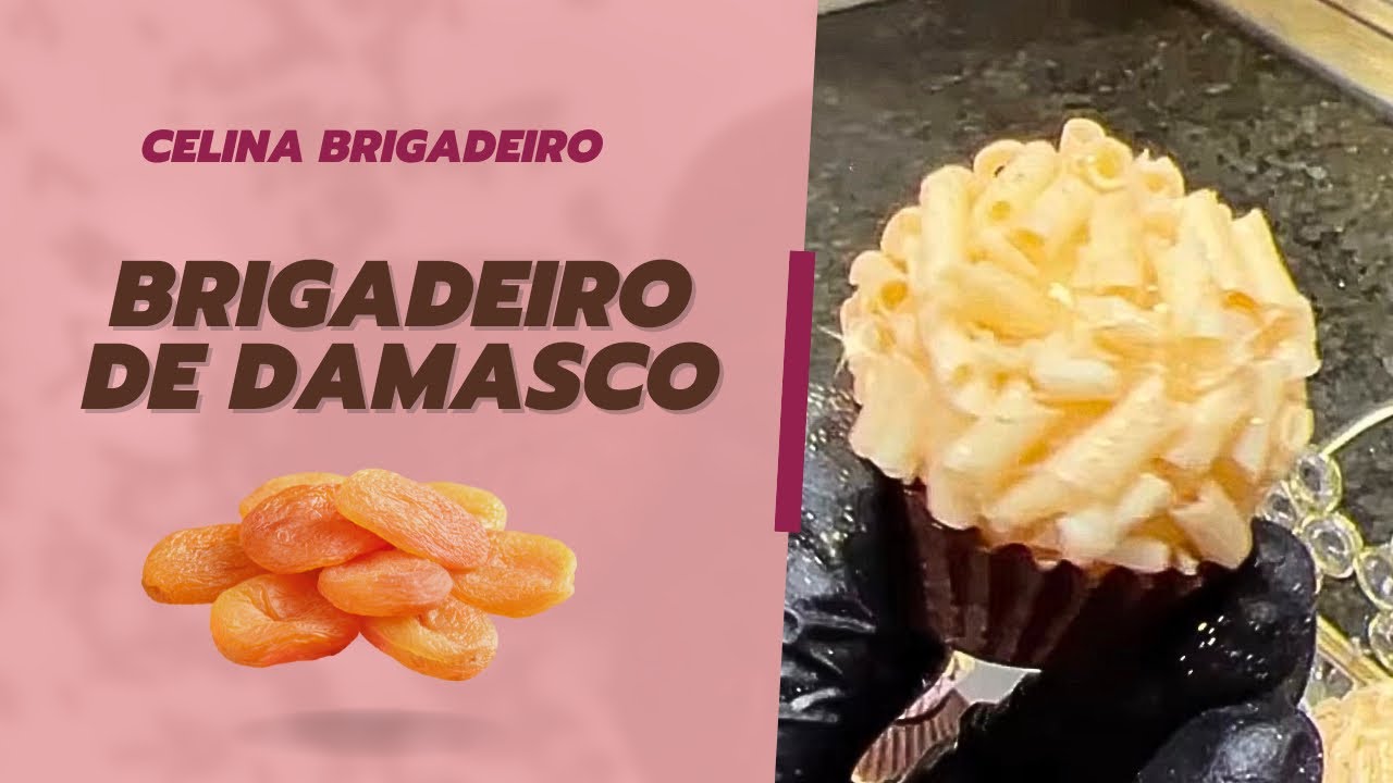 Brigadeiro de damasco