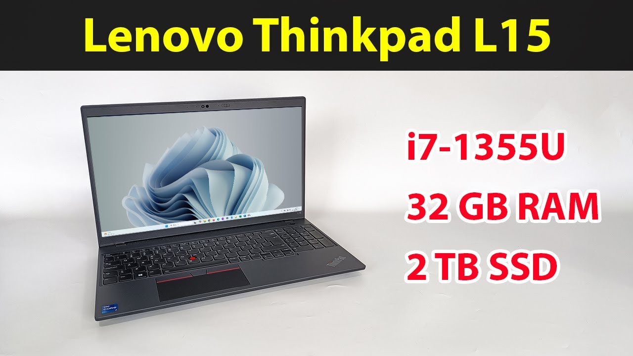 A high-performance computer – Lenovo ThinkPad L15 G4 – i7-1355U 