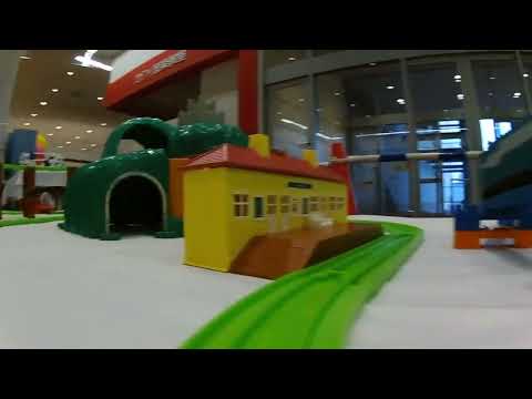 【きかんしゃトーマス】トーマスプラレールのプラレール前面展望