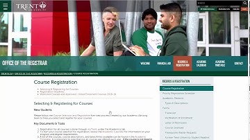 Course Registration Tutorial - How to Use Express Registration