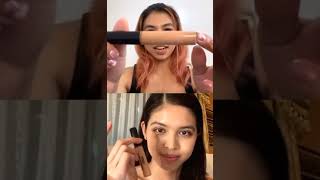 Live Full Video Coverage Maine and Nicole does the #MACMeOver challenge with no mirror