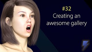 Ren'Py #32 Creating an awesome gallery in the Main menu