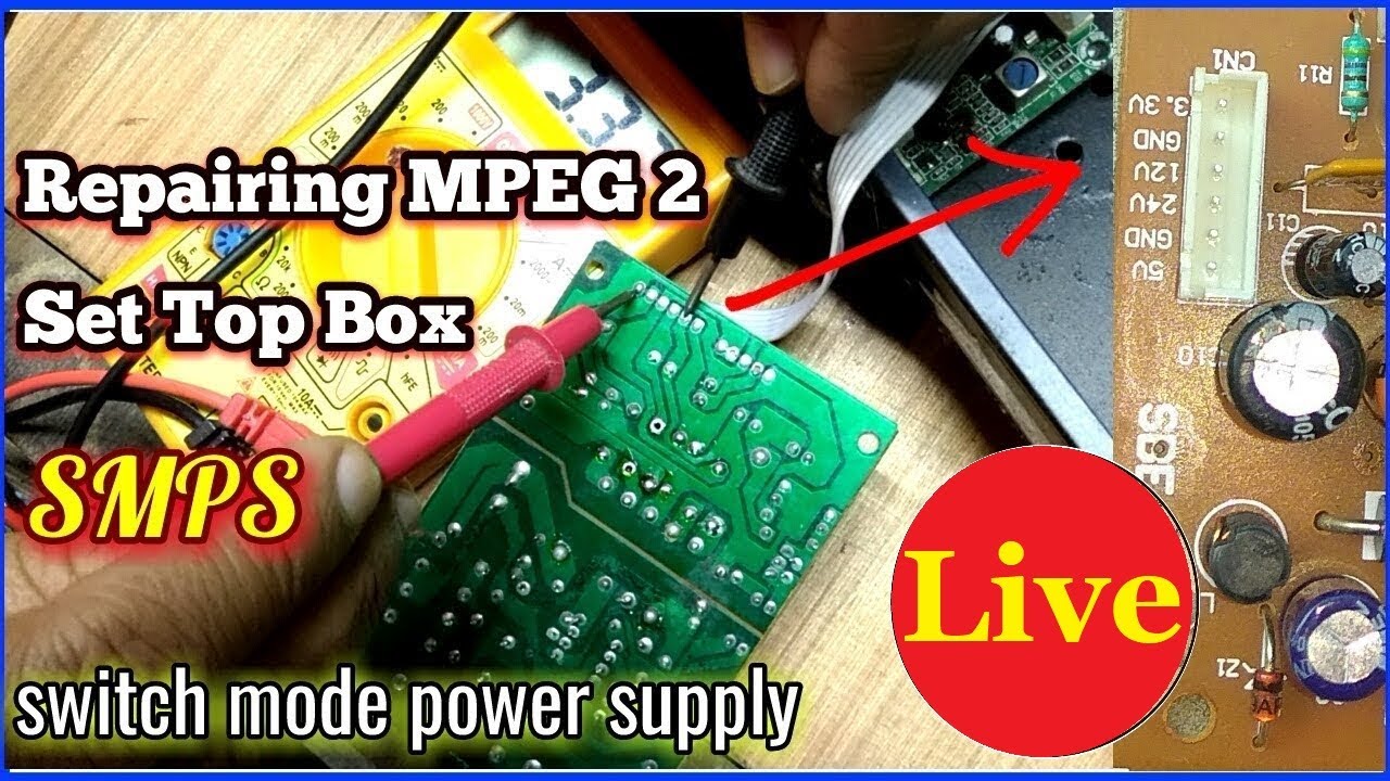 HD box supply diagram, set top box power supply circuit diagram, YouTube