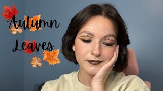 AUTUMN LEAVES INPIRED MAKEUP | FALL MAKEUP LOOK