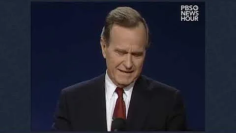 Presidential election, 1992 1st Debate