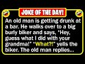🤣 BEST JOKE OF THE DAY! - Three biker buddies are sitting in a bar... | Funny Jokes