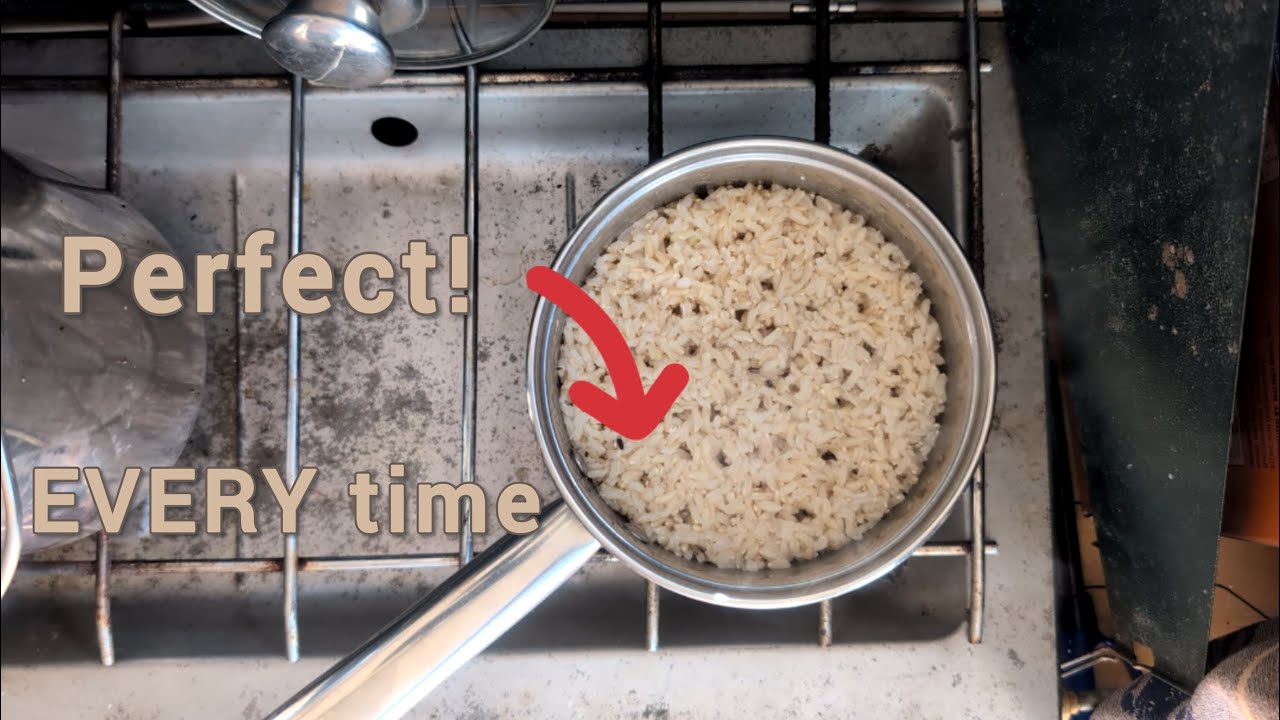 Primtive Rice Primitive Cooking - EZ Brown Rice Perfect Every Time - YouTube
