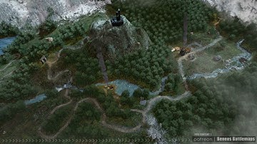 Barovia World Map Region 2 Scenery Demo | Curse of Strahd | Beneos Animated Tabletop RPG Maps