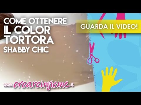 Video manidilara come ottenere il color tortora shabby chic Come ottenere il colore avorio