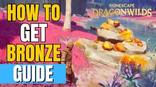 Runescape Dragonwilds - How To Get Bronze Tin & Copper Ore Locations Forging Guide