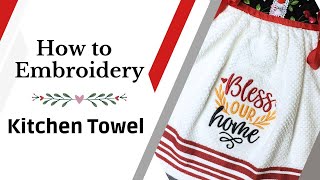 See How Easily You Can Embroidery a Towel with a Single Needle Embroidery Machine - Brother PE 770 by Dee's Crafting Corner 466 views 1 year ago 6 minutes, 38 seconds