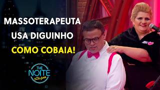 Diguinho virou cobaia de massoterapeuta e se surpreendeu | The Noite (12/06/26)