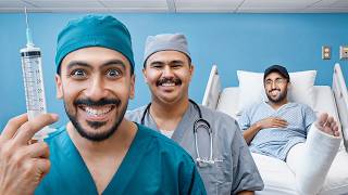 فتحت مستشفى وعالجت أعضاء باور!🏥💉