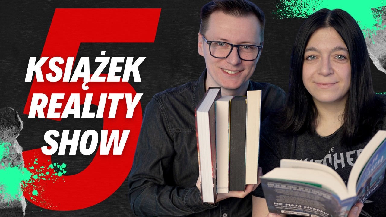 5 książek REALITY SHOW nie tylko w stylu IGRZYSK ŚMIERCI!