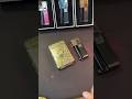 Gold case and lighter 2 in 1 | lighter and filter 2 in 1 #lighter #shorts