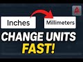 How to Change Units in AutoCAD