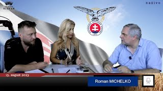 TV Slovan 15.08.2023 | Hosť Roman MICHELKO. televíziaslovan