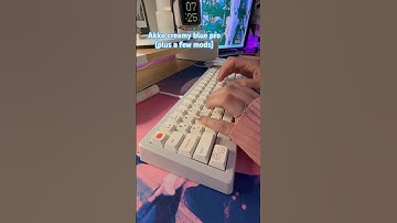 DEEP CREAM - 2 mins of typing on my custom #mechanicalkeyboard  #akko