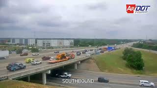 [FATAL] Arkansas: Porta-Potty Falls Off Truck, Motorcyclist Hits It & Nearly Crushed By Trucker