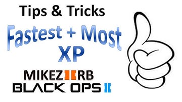 Highest XP Possible! Rank Up The Fastest Way! Be A Prestige Master In No Time! Black Ops 2 Bo2