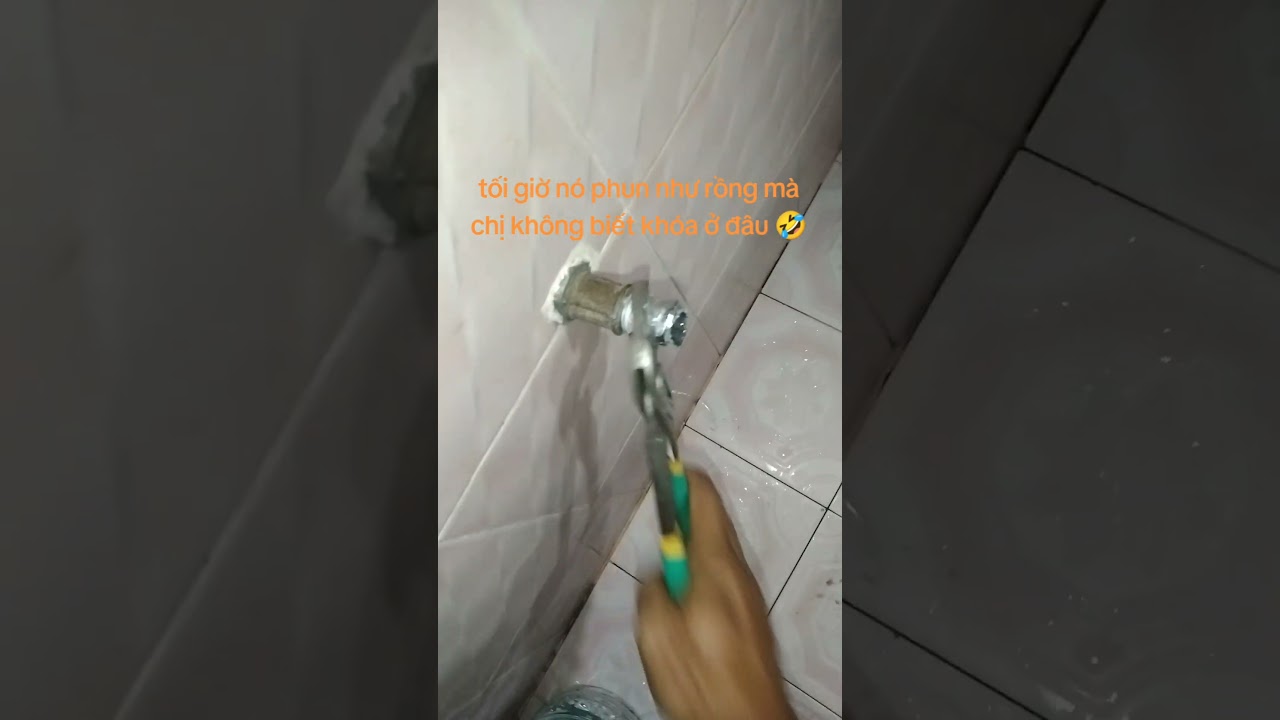 Việc 730, xử lý van nước bị gãy 