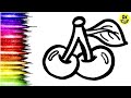 Cherry ЁЯНТ Drawing Healthy Fruits Drawing Drawing For Kids Colouring For Kids тАЛ DRAWINGWITHNITA Cherry ЁЯНТ Drawing Healthy Fruits Drawing Drawing For Kids Colouring For Kids тАЛ DRAWINGWITHNITA