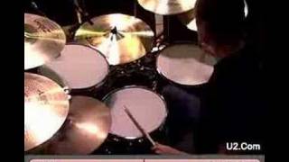 U2&#39;s Larry drumming in the studio